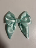 Satin Hair Bow Clip