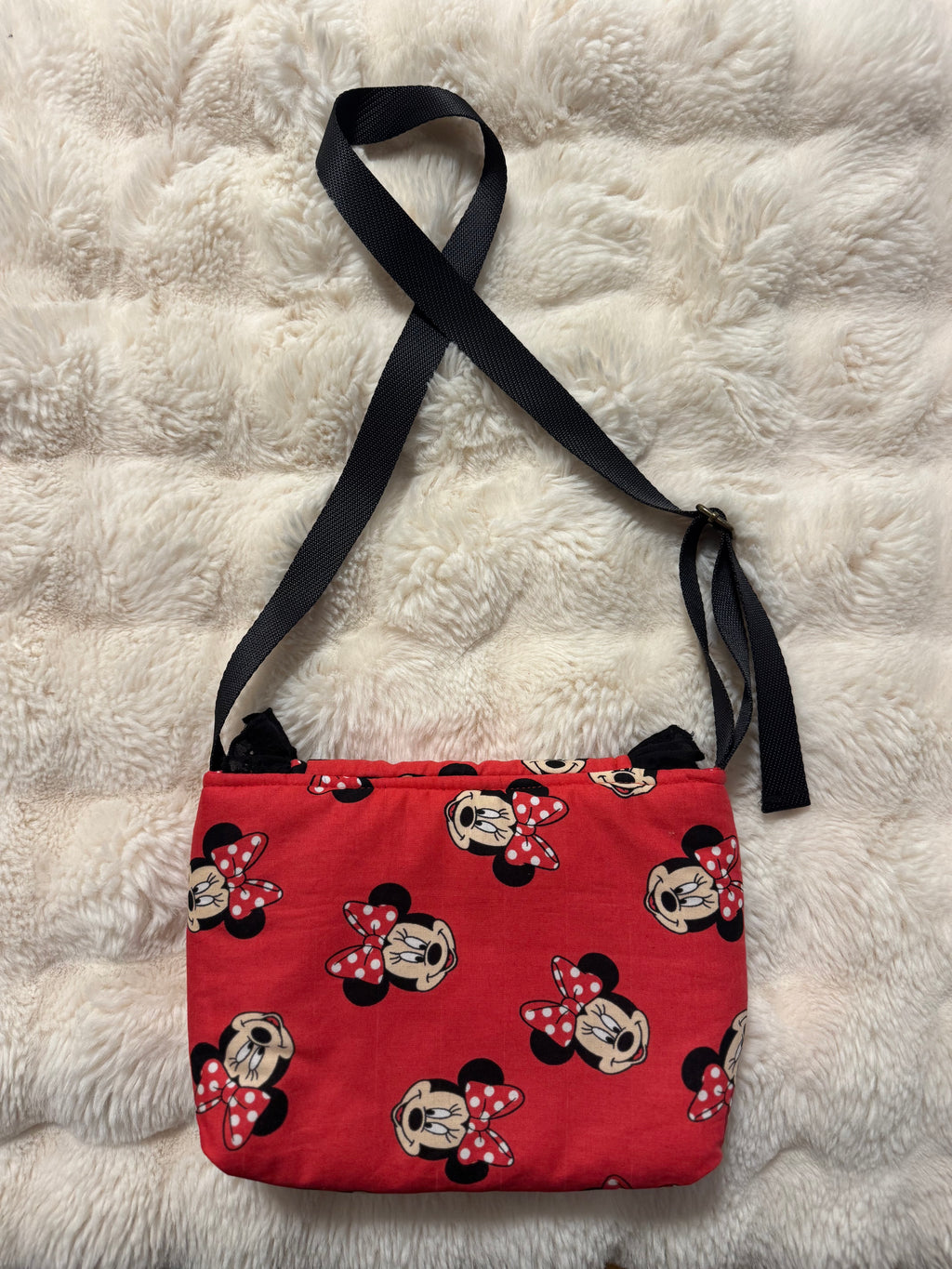 Minni-Inspired Handmade Crossbody Bag for Kids