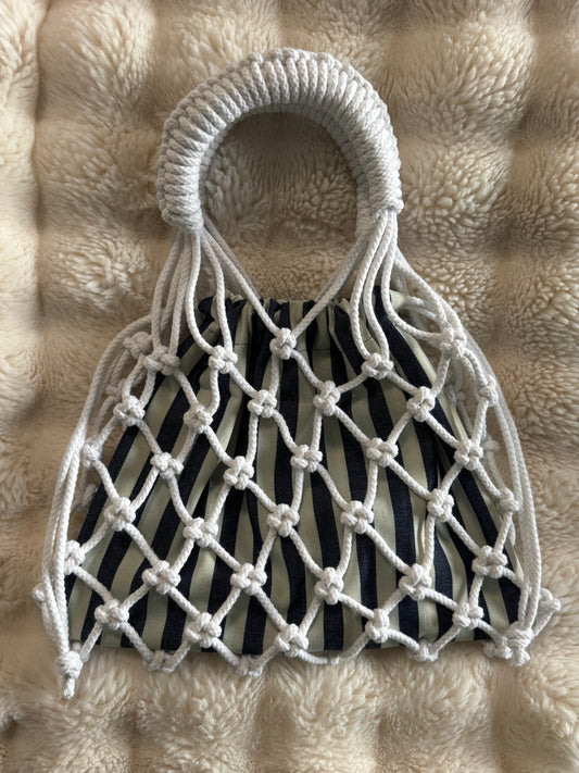 Coastal Breeze Macrame Handbag