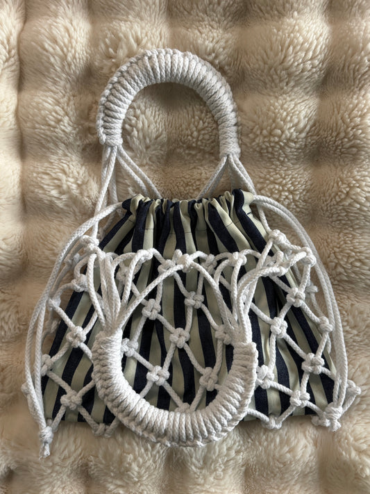 Coastal Breeze Macrame Handbag